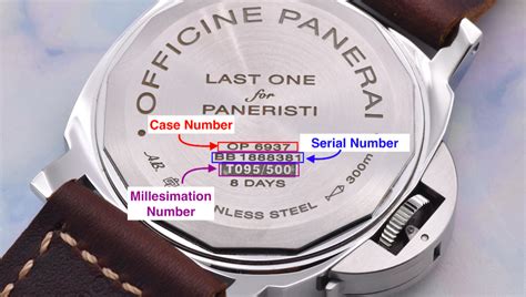 date panerai by serial|emmy watch panerai serial number.